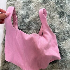 Princess Polly Pink Zip-Up Top